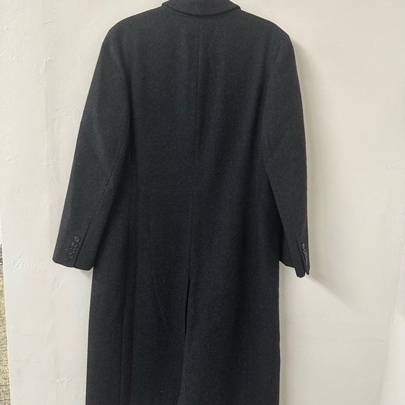 Ralph Lauren Women's WOOL Charcoal Trench Coat - Picture 4 of 7